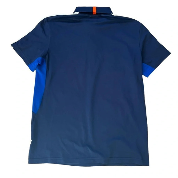 POLO RALPH LAUREN Sport Performance Shirt French Navy Size M, Good Condition - Picture 2 of 8
